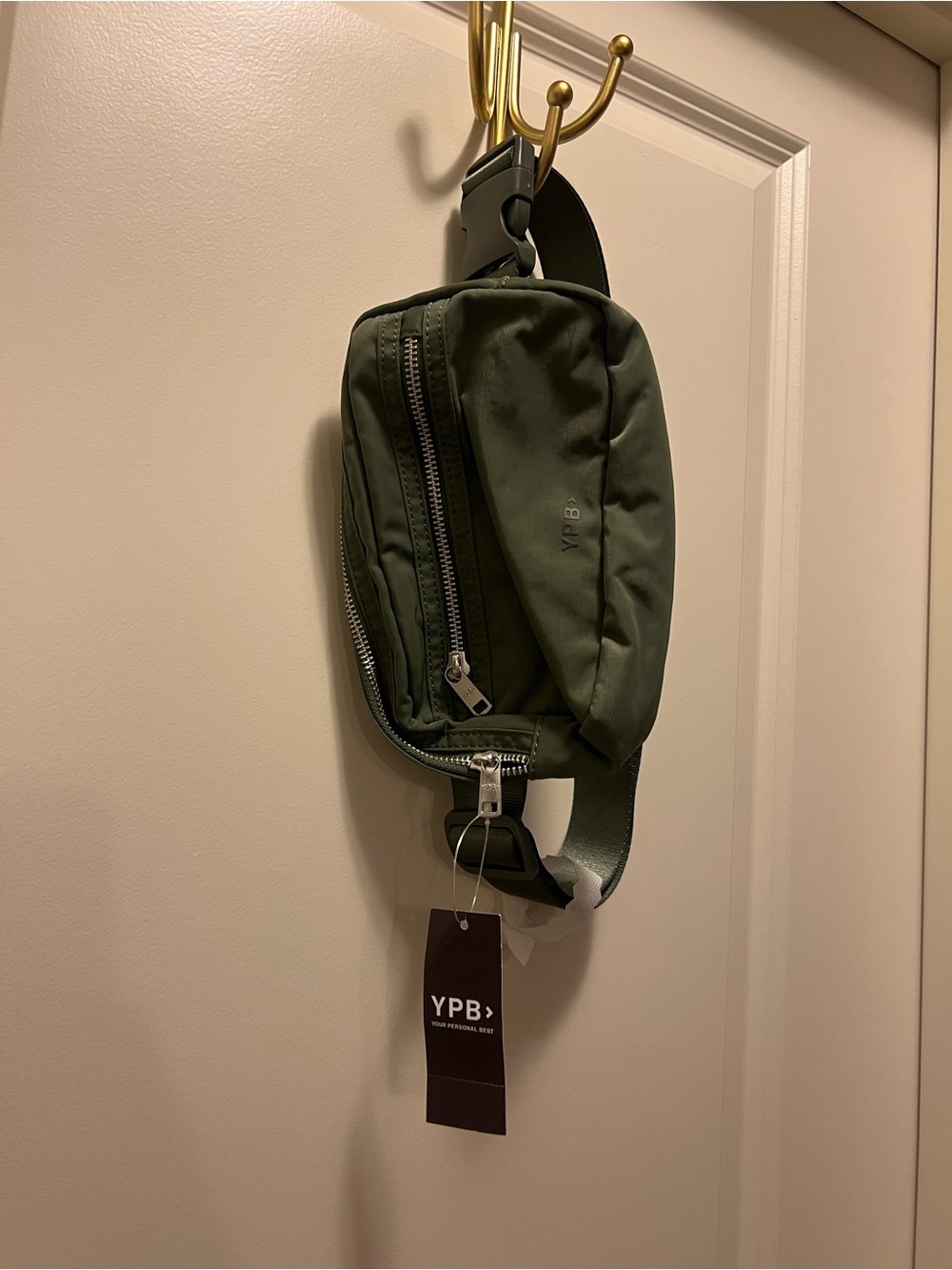 Abercrombie&Fitch YPB NEW WITH TAGS Olive Green Crossbody Fanny Pack